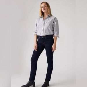 Levi's Dark Blue Shaping Slim 312 Jeans